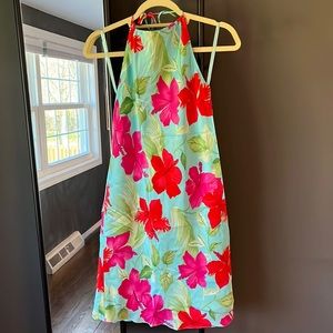 Floral Halter Dress